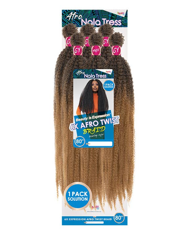 Esha Girl - 6X EXPRESSION AFRO TWIST BRAID-2