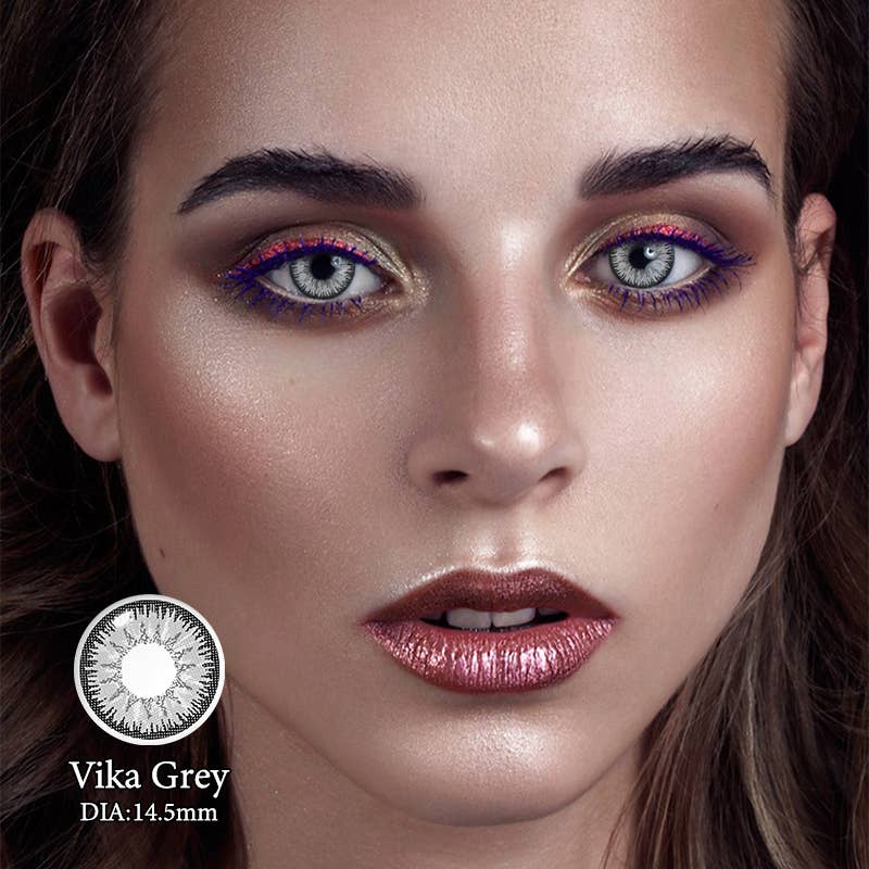 ELKLENS Wika Grey Colored Contact Lenses