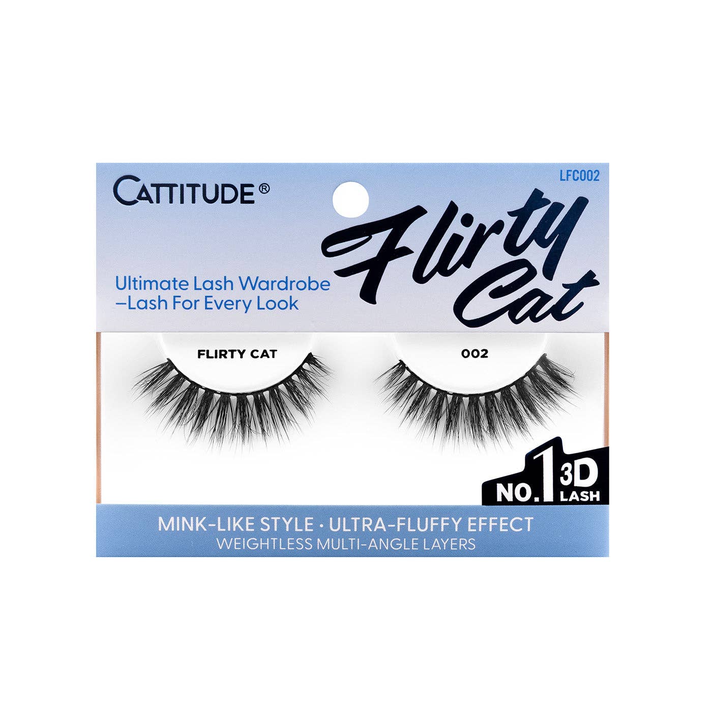 EBIN NEW YORK - CATTITUDE Lashes - Flirty Cat (002)