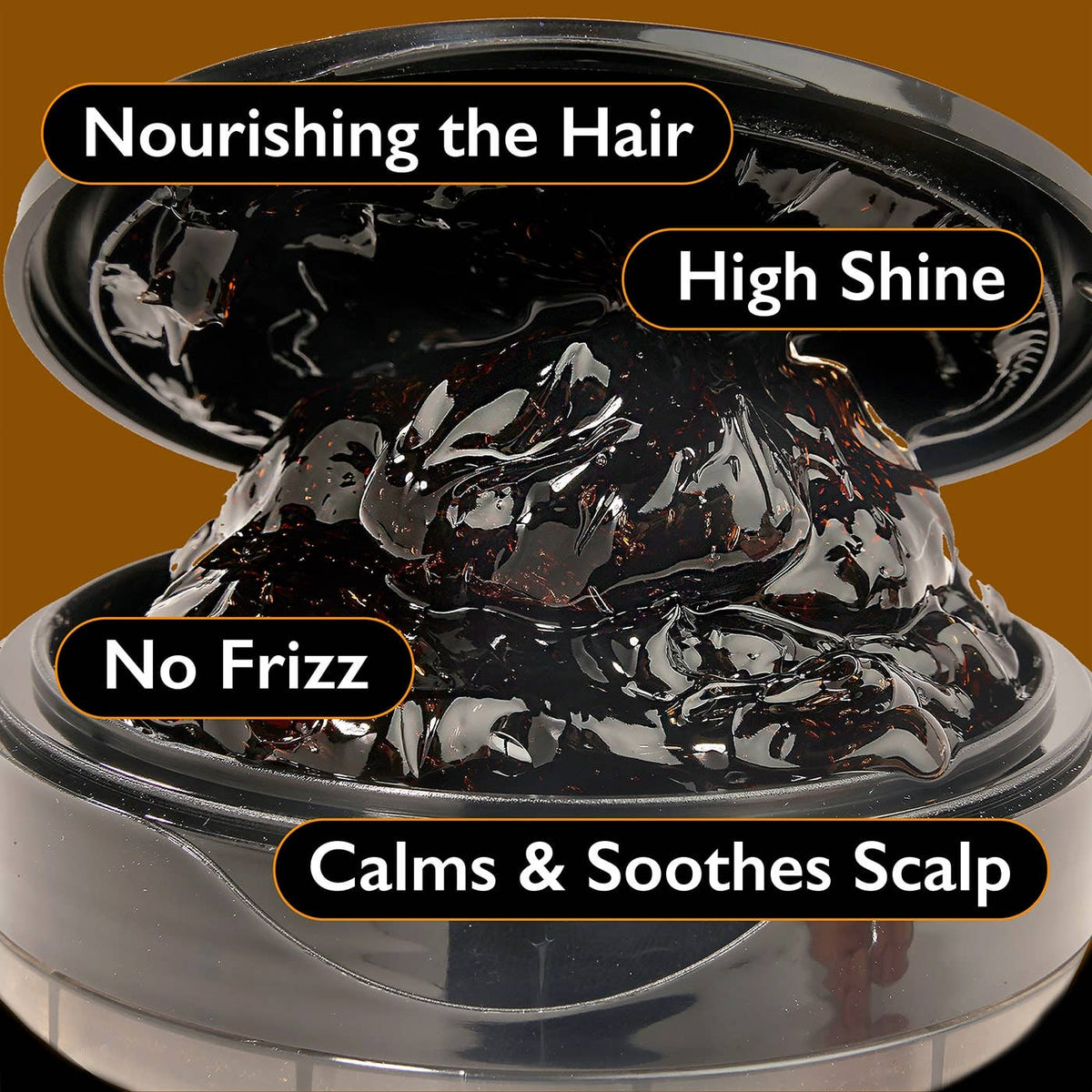 EBIN NEW YORK - MELT'N Styling Gel - Black Castor Oil + Keratin: 2423ml (82oz)