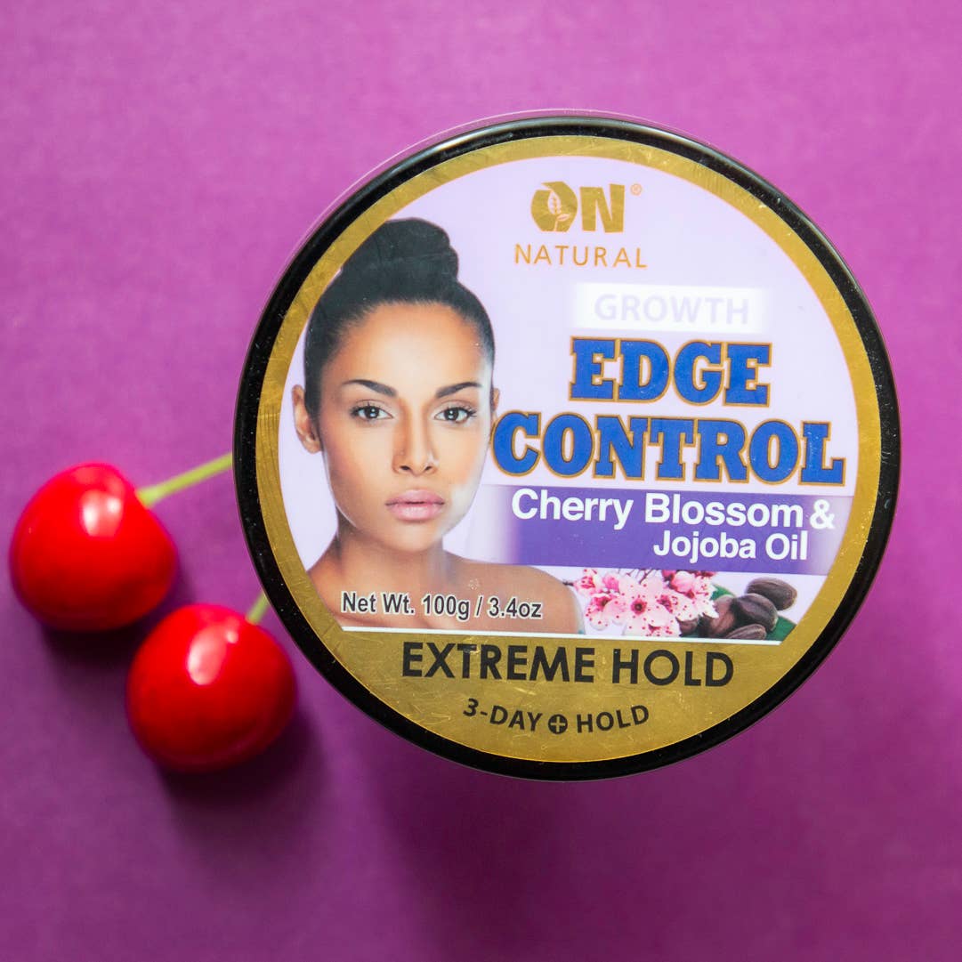 ON Natural USA - ON NATURAL - Edge Control  Extreme Hold [Cherry Blossom]: 1oz