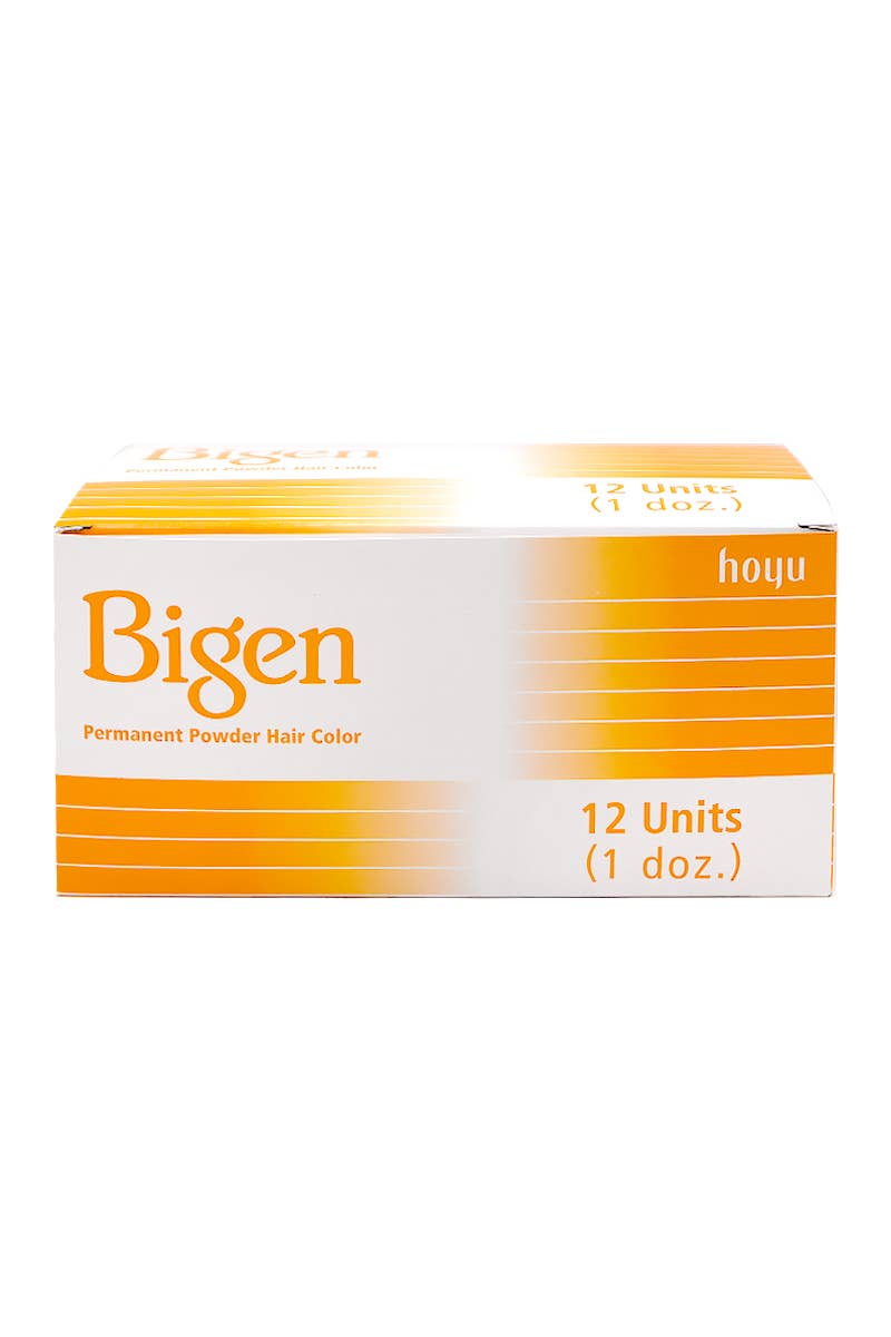 Bigen 59z Permanent Powder Hair Color Oriental Black