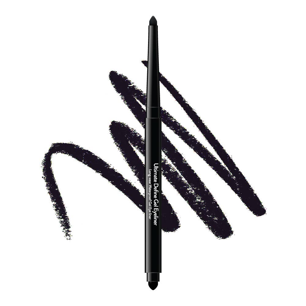 SM Beauty LLC - Ultimate Define Gel Eyeliner | Acrylic Display: Reorder - UDGE001 Ultra Black (6 pieces)