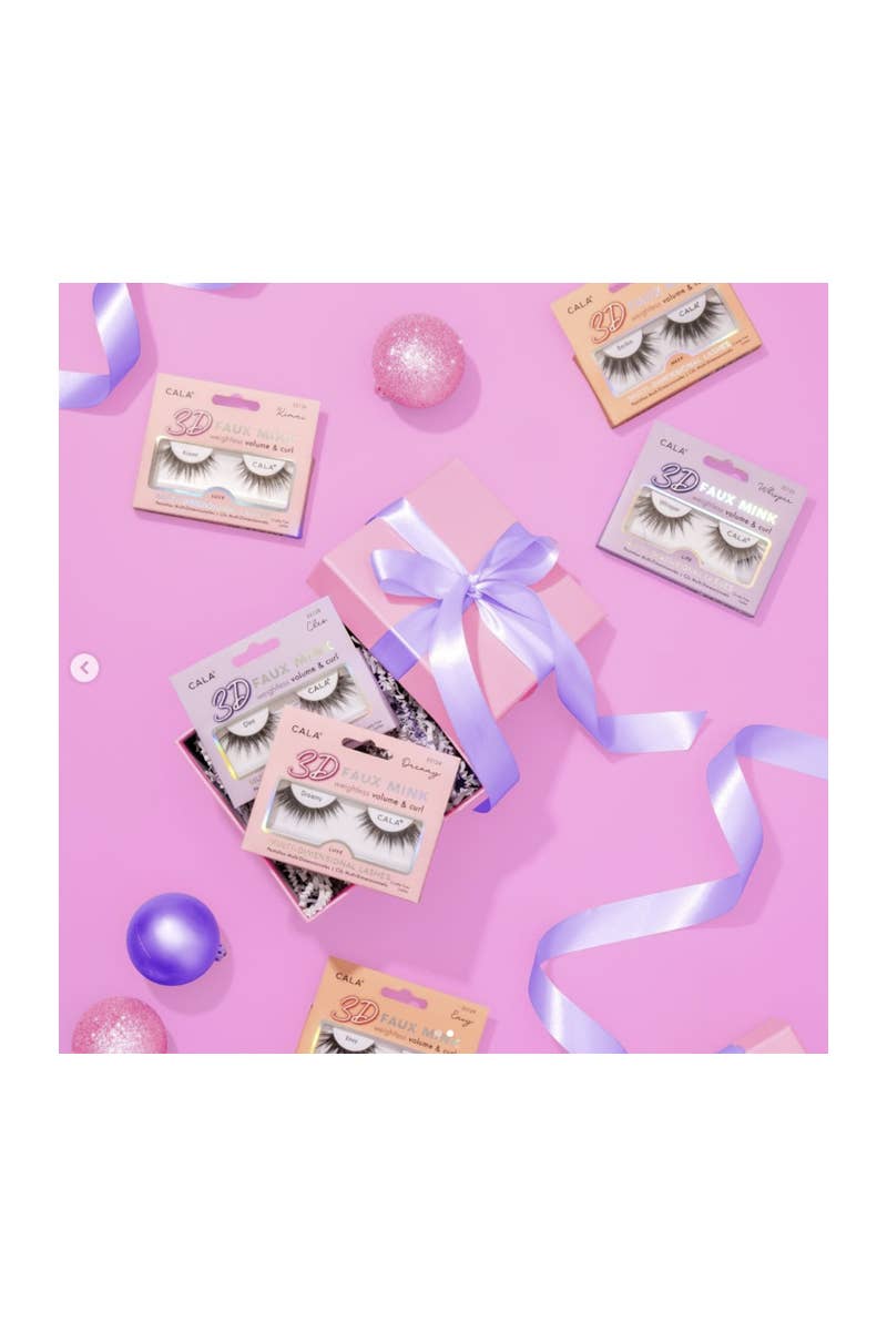 PINEAPPLE Beauty - CALA 35125 Barbie 3D Faux Mink Volume & Curl Lashes