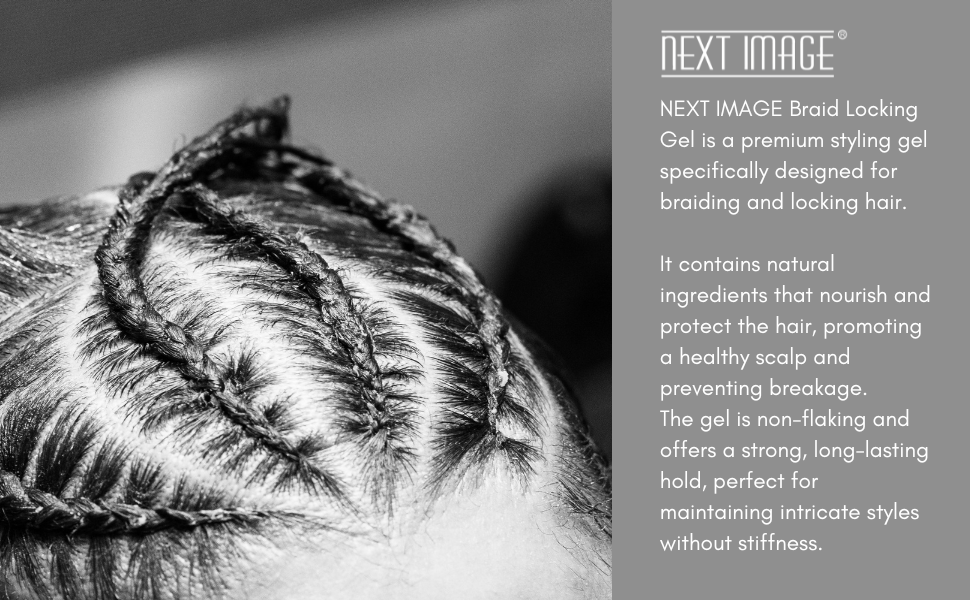 ON Natural USA - NEXT IMAGE - Braid Locking Gel Super Hold [Rose Water]: 3oz