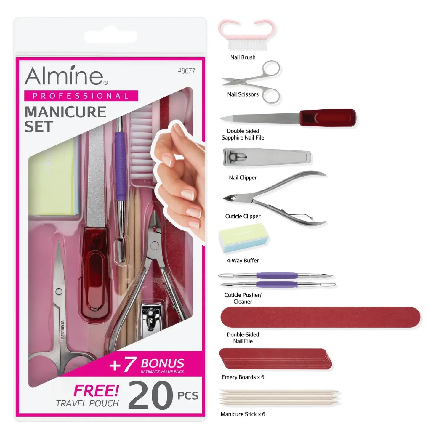 Professional Manicure Set 20pc