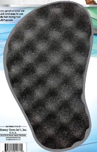 Wavy Sponge MI Hair Distribution - WAVY HAIR BRUSH SPONGE 7.2