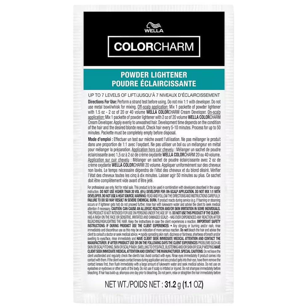 C/CHARM COLOR LIGHTENER BLEACH POWDER EXTRA - 16 OZ