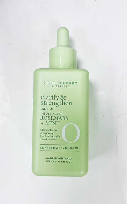 O - Hair Therapy Australia -Clarify & Strengthen - hair oil