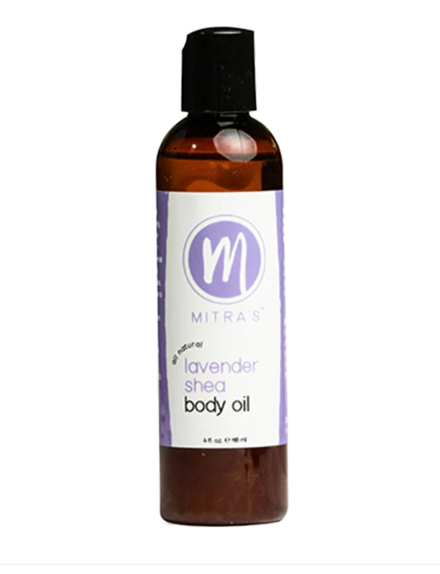 Mitras 4OZ Lavender Shea Body Oil