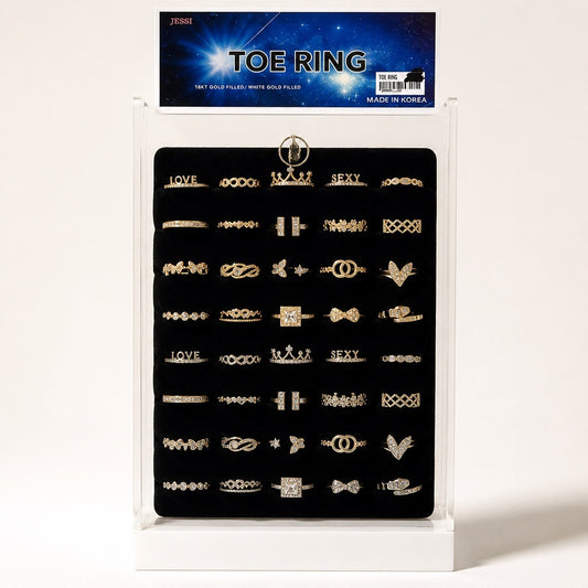 JESSI - TOE RING - WITH DESIGNS