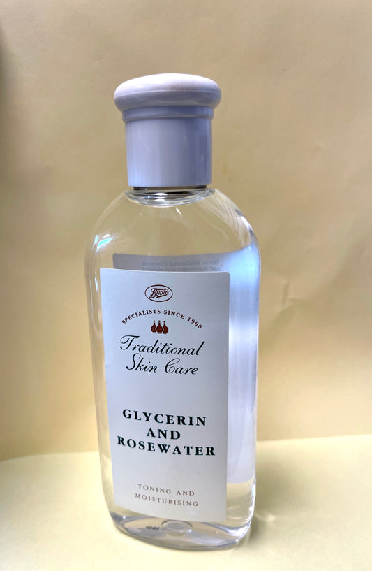 GLYCERIN AND ROSEWATER
