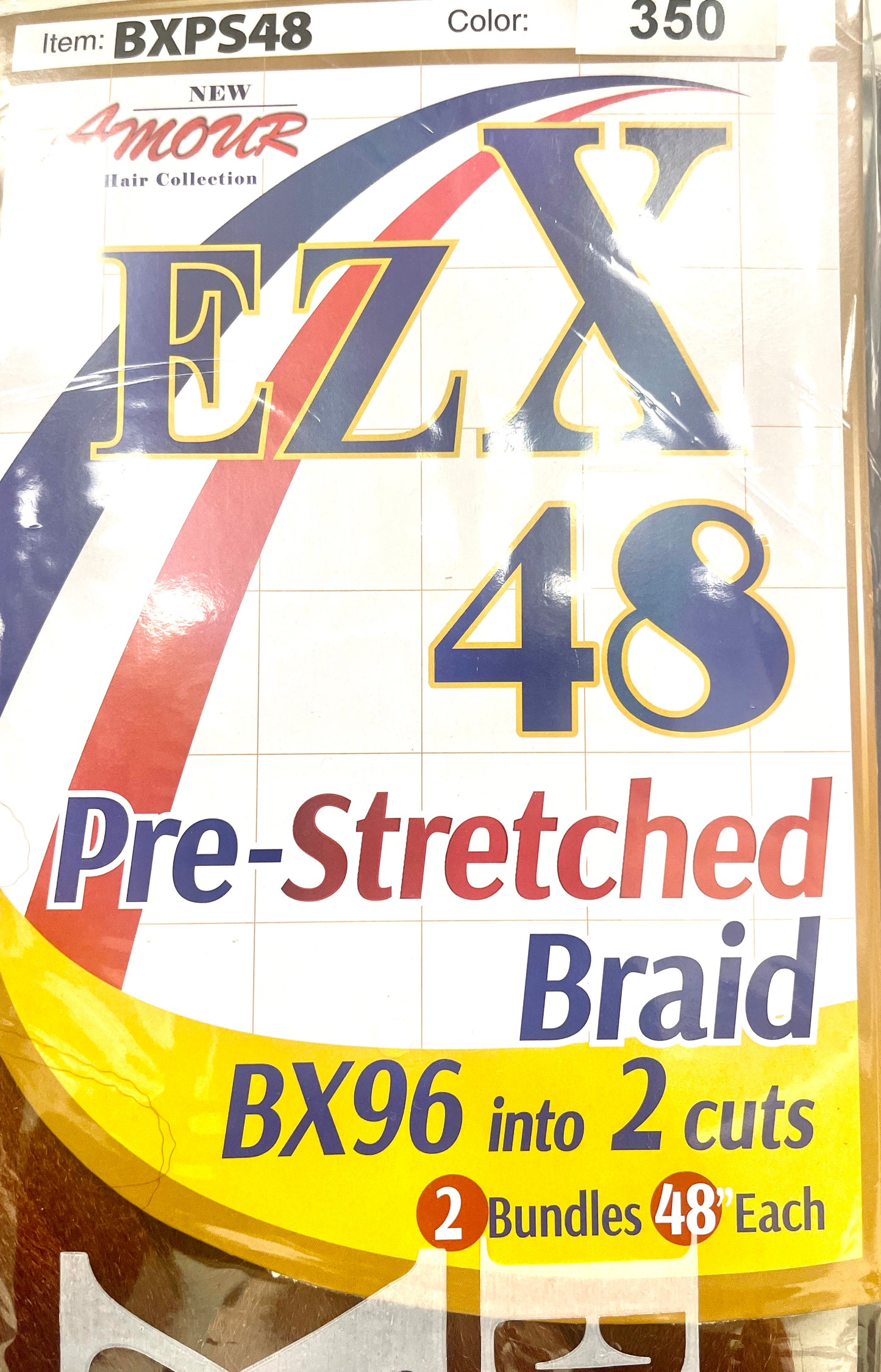 SB EZ-X PRE-STRETCHED BRAIDS  48''