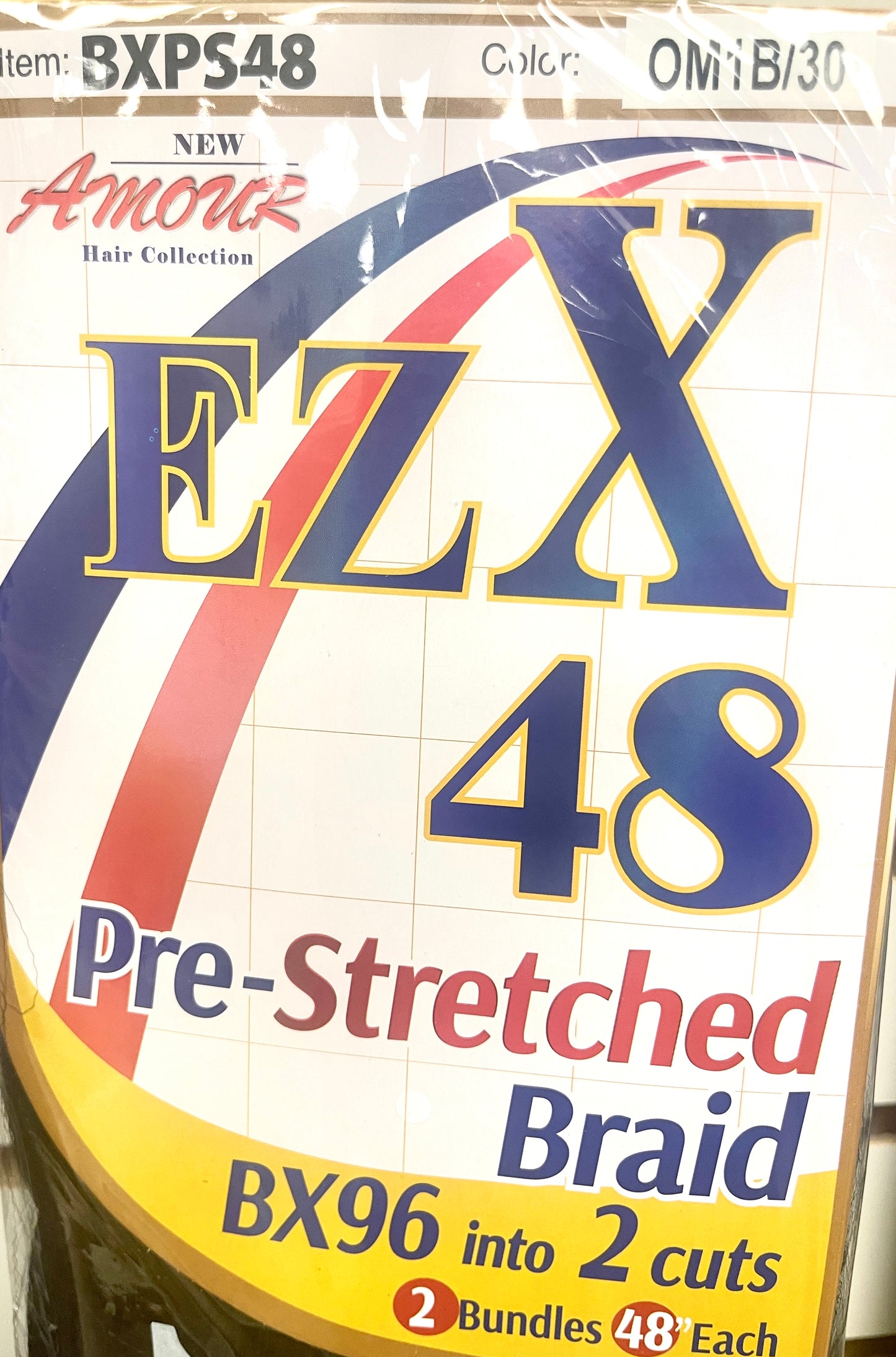 SB EZ-X PRE-STRETCHED BRAIDS  48''