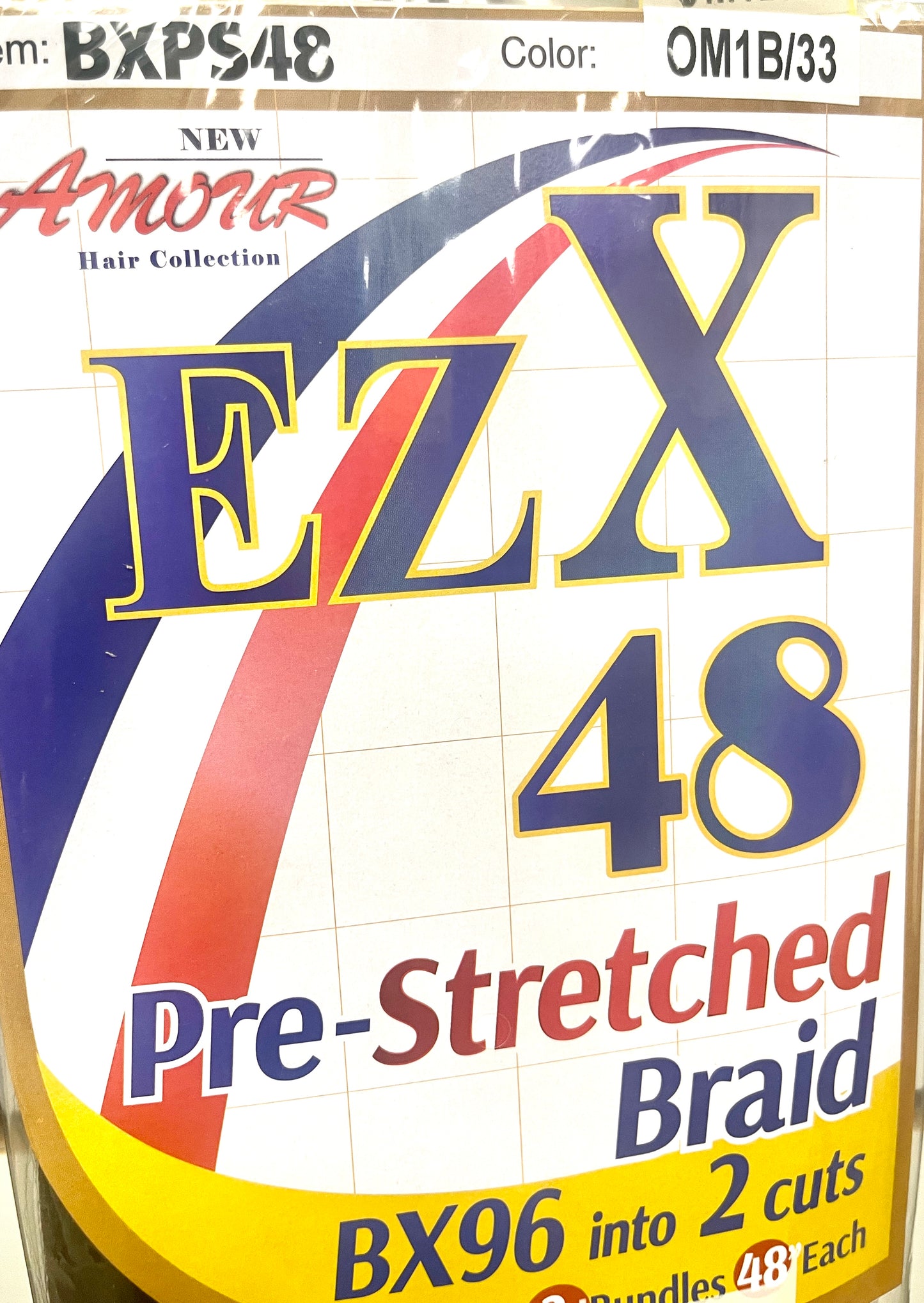 SB EZ-X PRE-STRETCHED BRAIDS  48''