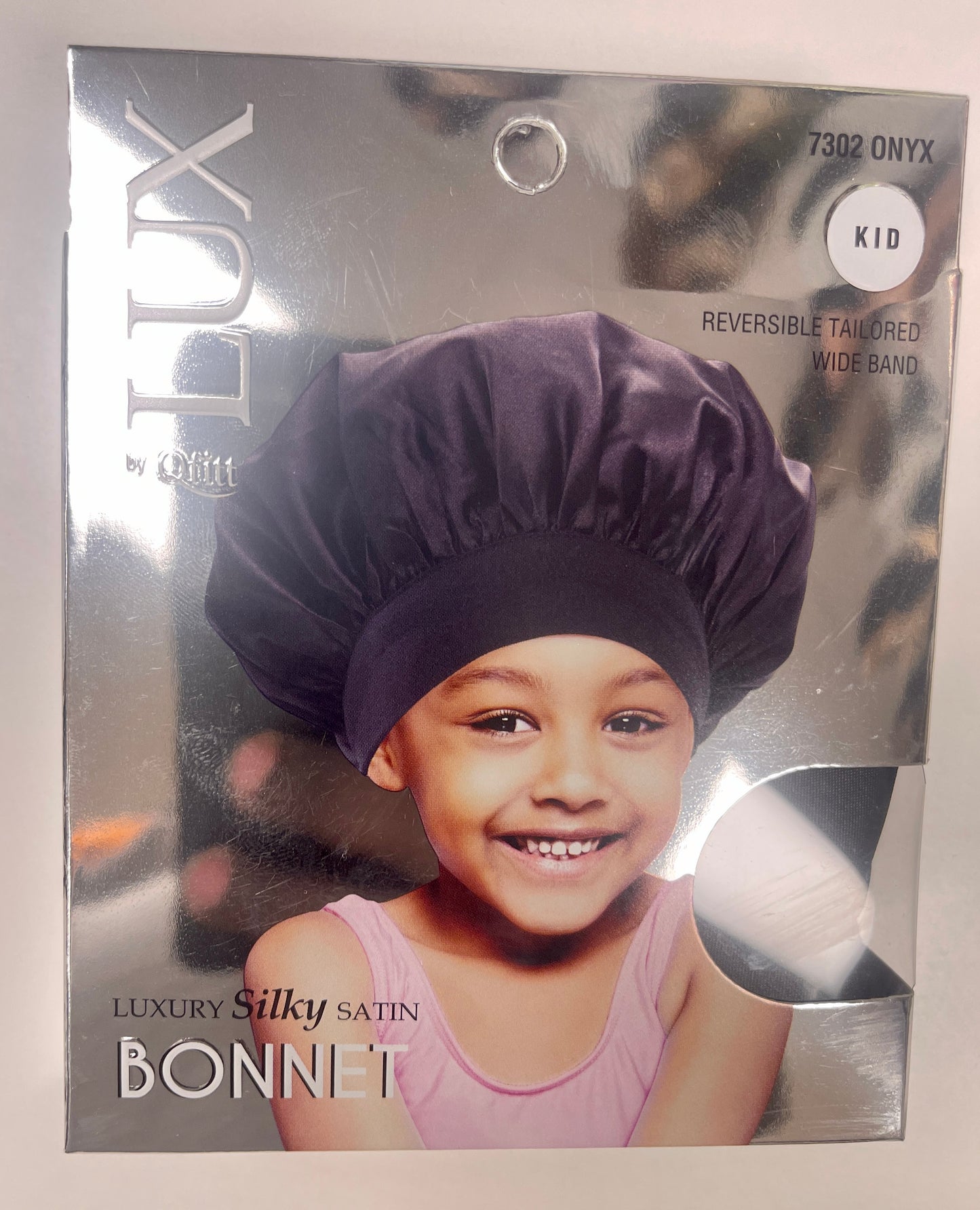 QFITT LUX - LUXURY SILKY SATIN BONNET FOR KID