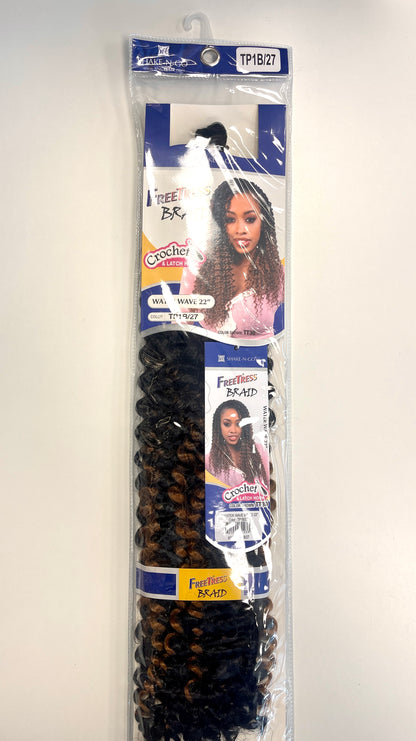 SHAKE-N-G0 FREETRESS BRAIDS - WATER WAVE