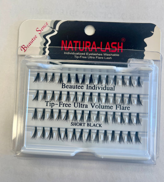 NATURAL LASH - INDIVIDUALIZED- SHORT BLACK