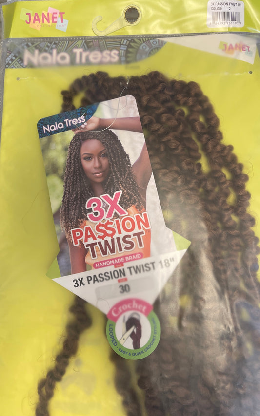 JANET - NALA TRESS - 3X PASSION TWIST