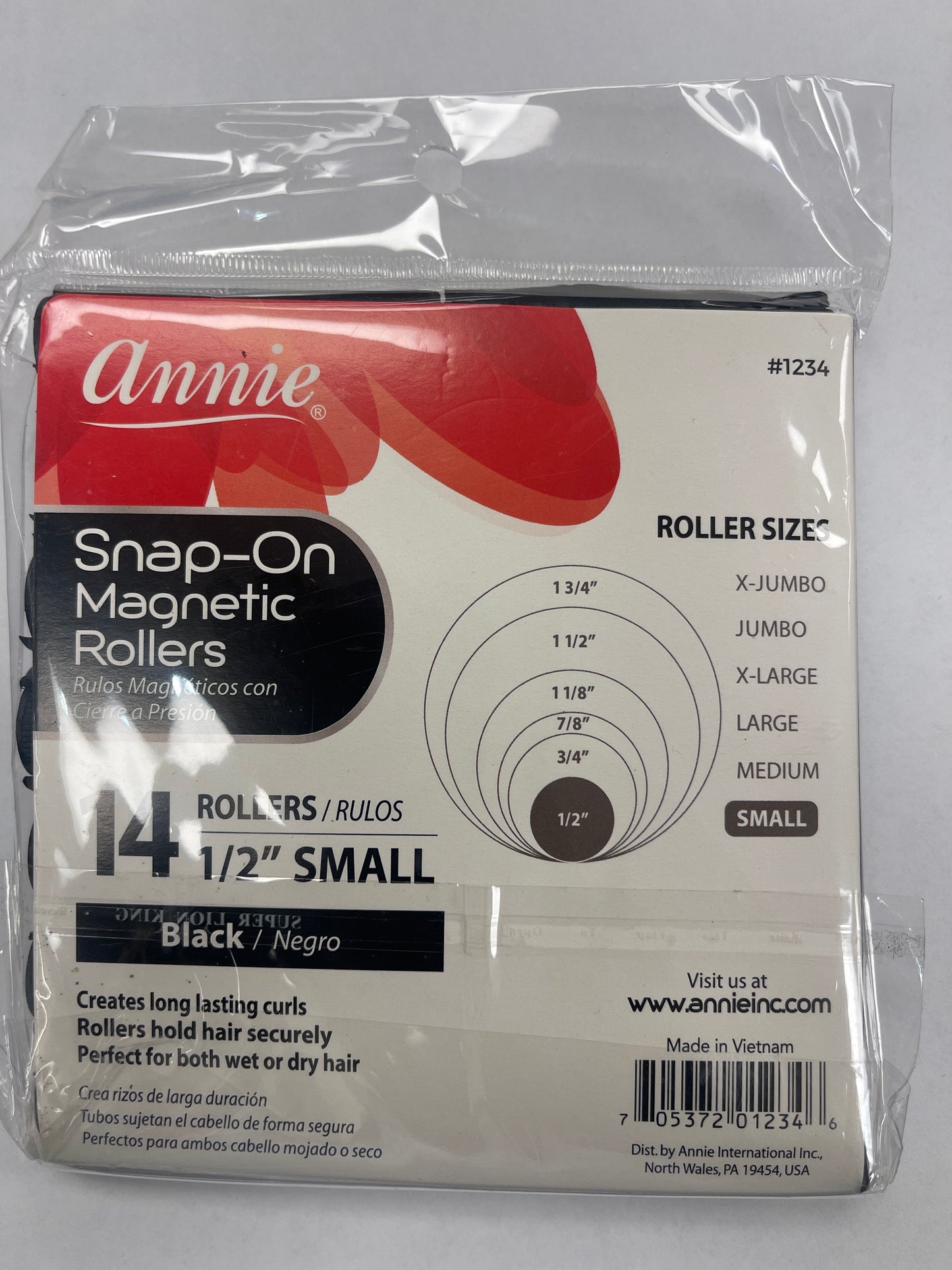 ANNIE SNAP-ON MAGNETIC ROLLERS