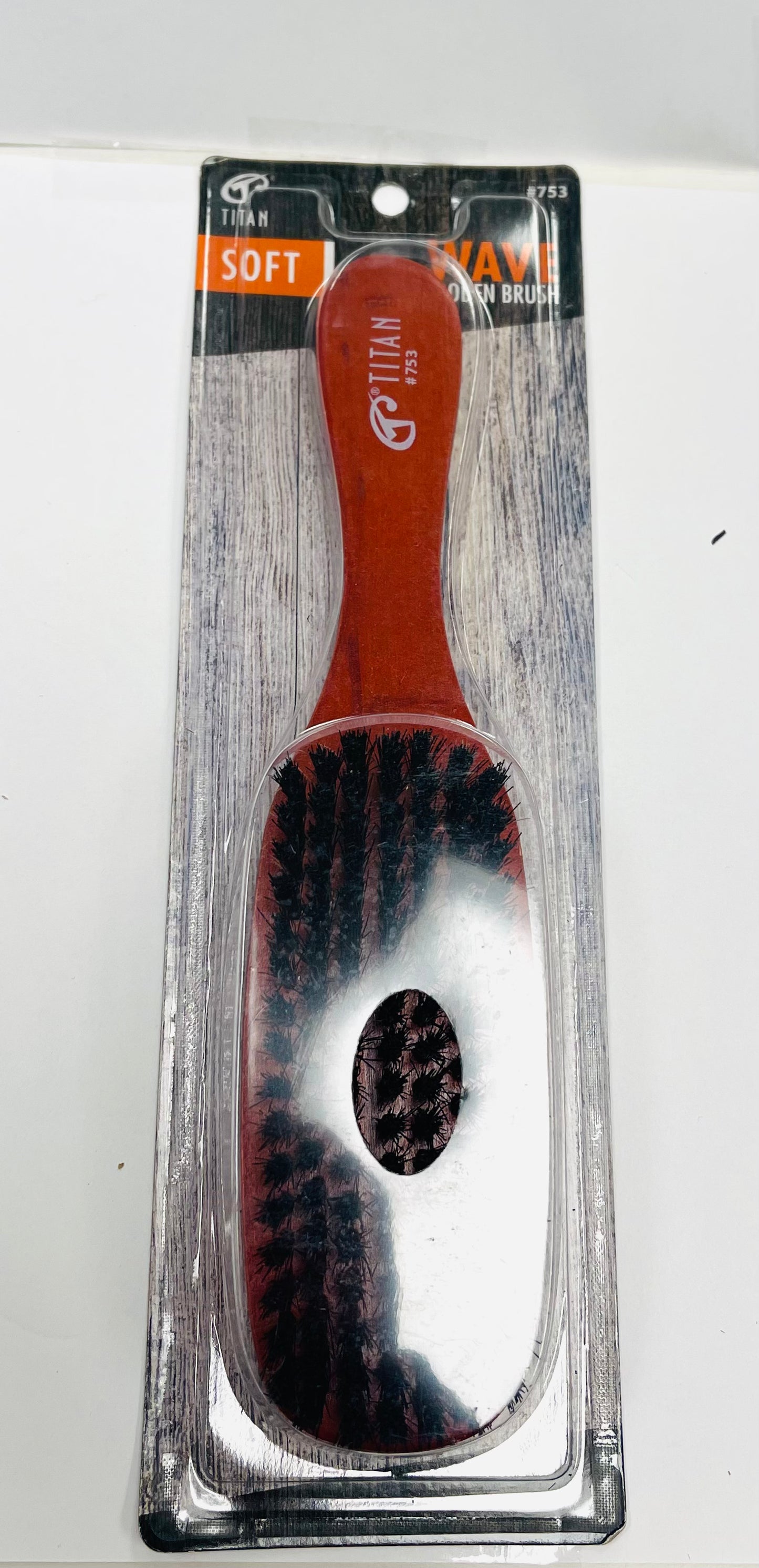 Titan Soft Wooden Wave Brush