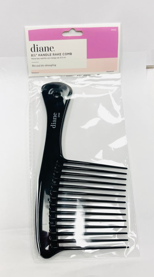 Diane 8.5 Inch Handle Rake Comb