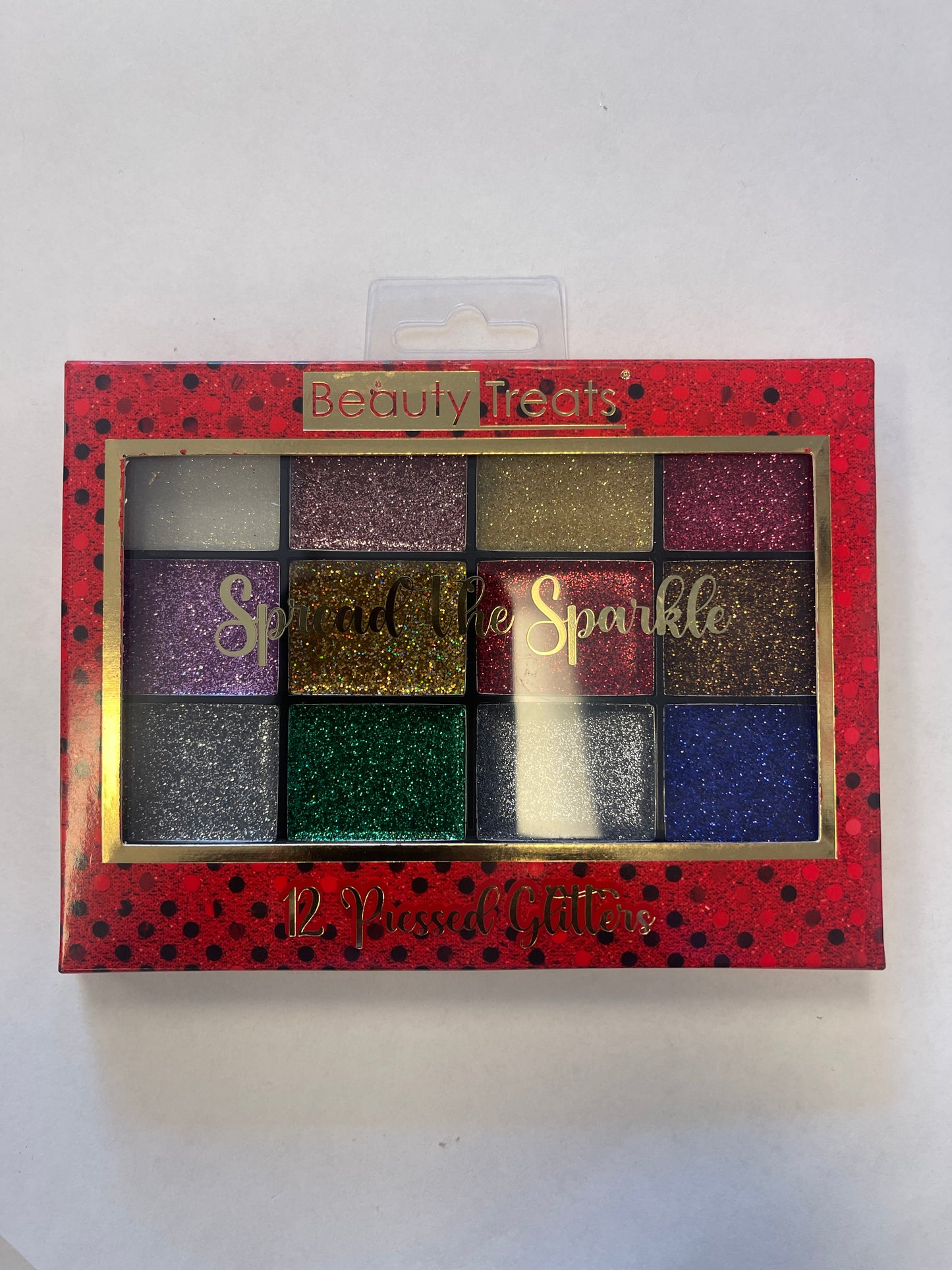 BEAUTY TREATS - 12 PRESSED GLITTERS