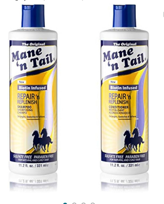 mane 'n tail - REPAIR 'n REPLENISH - BIOTIN INFUSED CONDITIONER