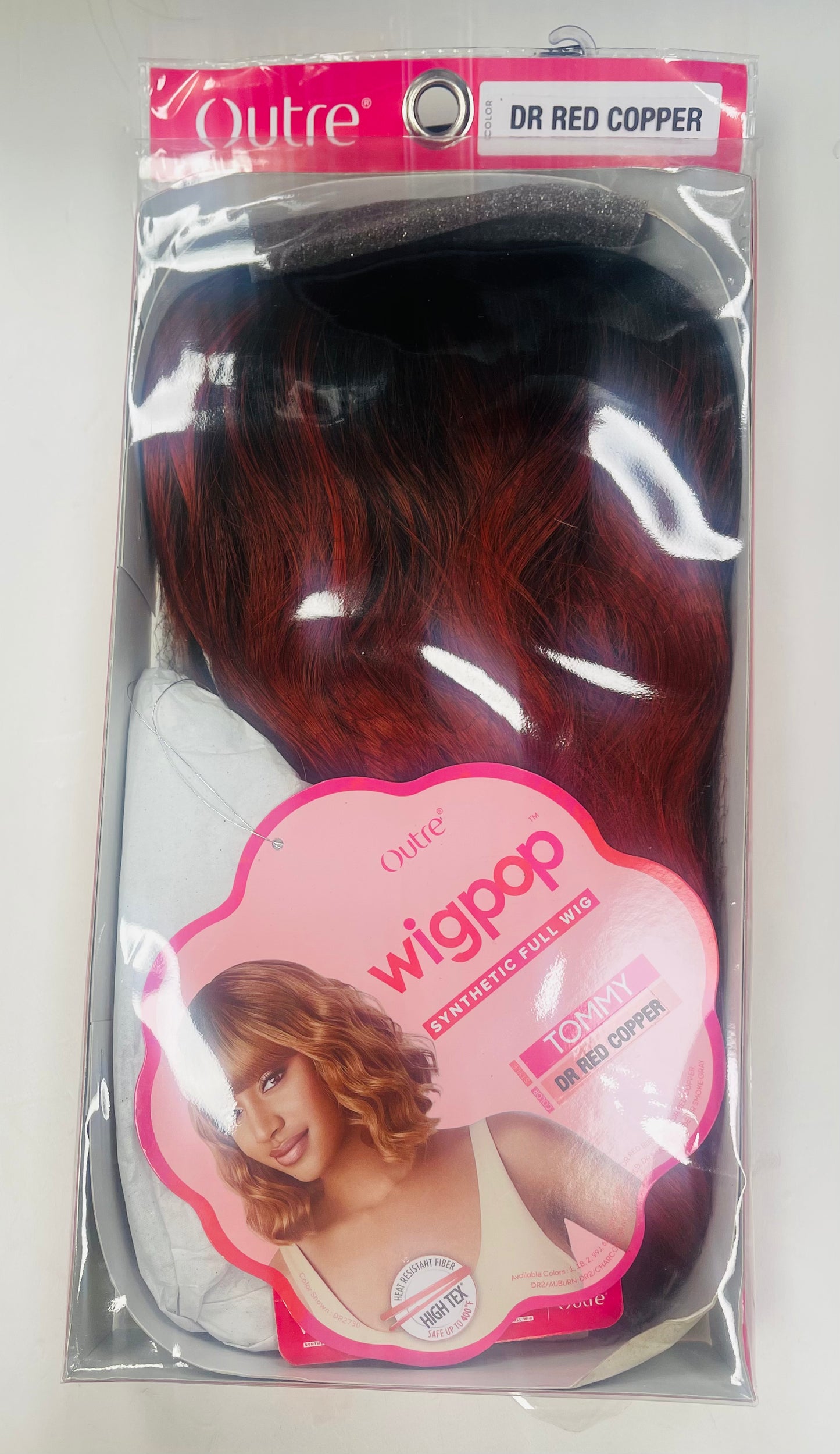 Outre Wig Pop Synthetic Full Wig Tommy /red Copper