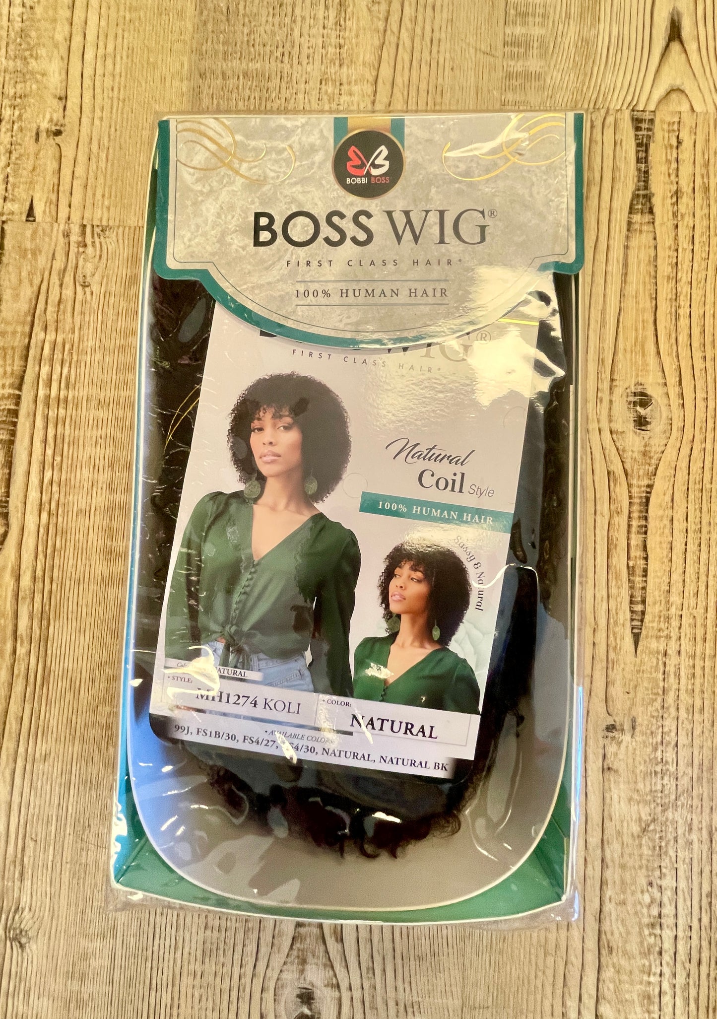 BOBBI BOSS - BOSS WIG - NATURAL COIL STYLE - NATURAL MH1274KOLI