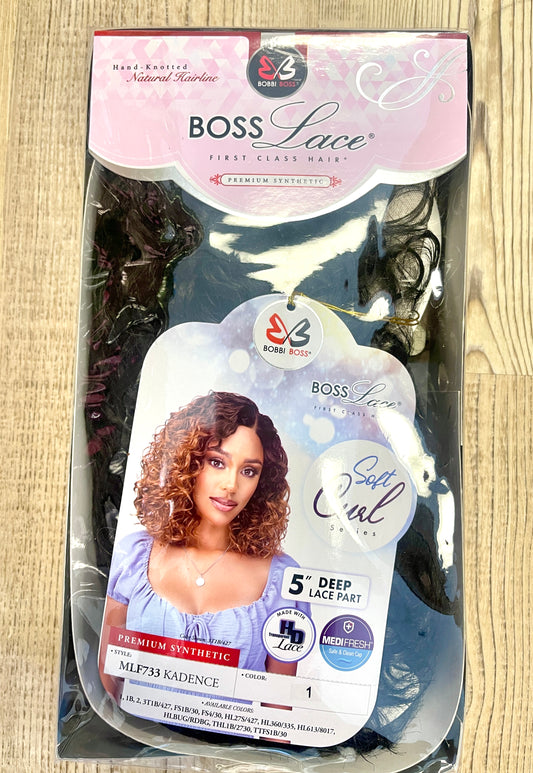 BOSS LACE - CURL SOFT - 5'' DEEP LACE PART - MLF733 KADENCE