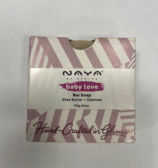 NAYA BY AFRICA - BABY LOVE - BAR SOAP - SHEA BUTTER + OATMEAL