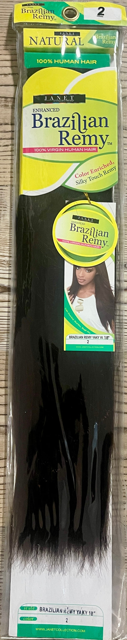 JANET - BRAZILIAN REMY - YAKY - 18 - 2