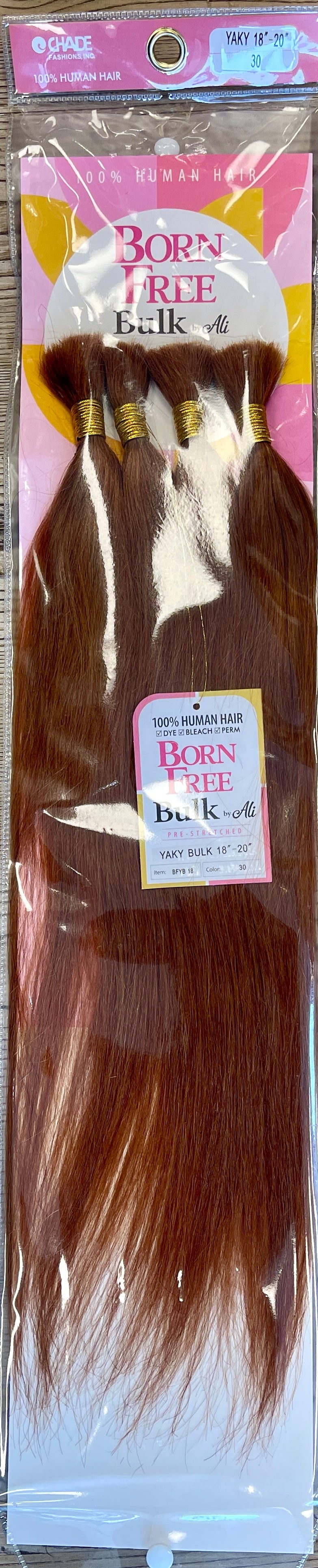 BORN FREE BY ALI-YAKI BULK - 18-20''