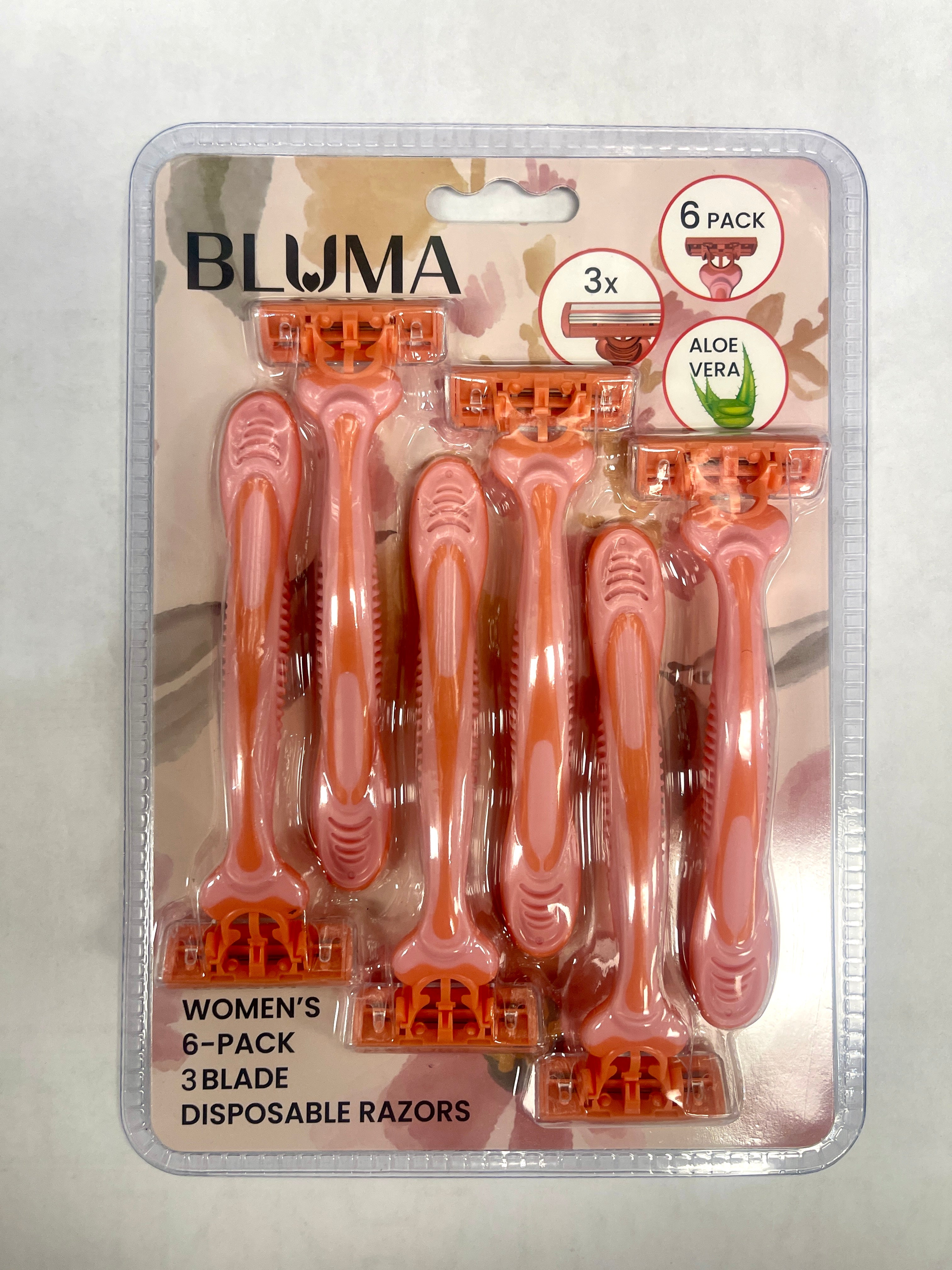 BLUMA-3X-6-PACK-RAZOR – NAYAK BEAUTY SUPPLY
