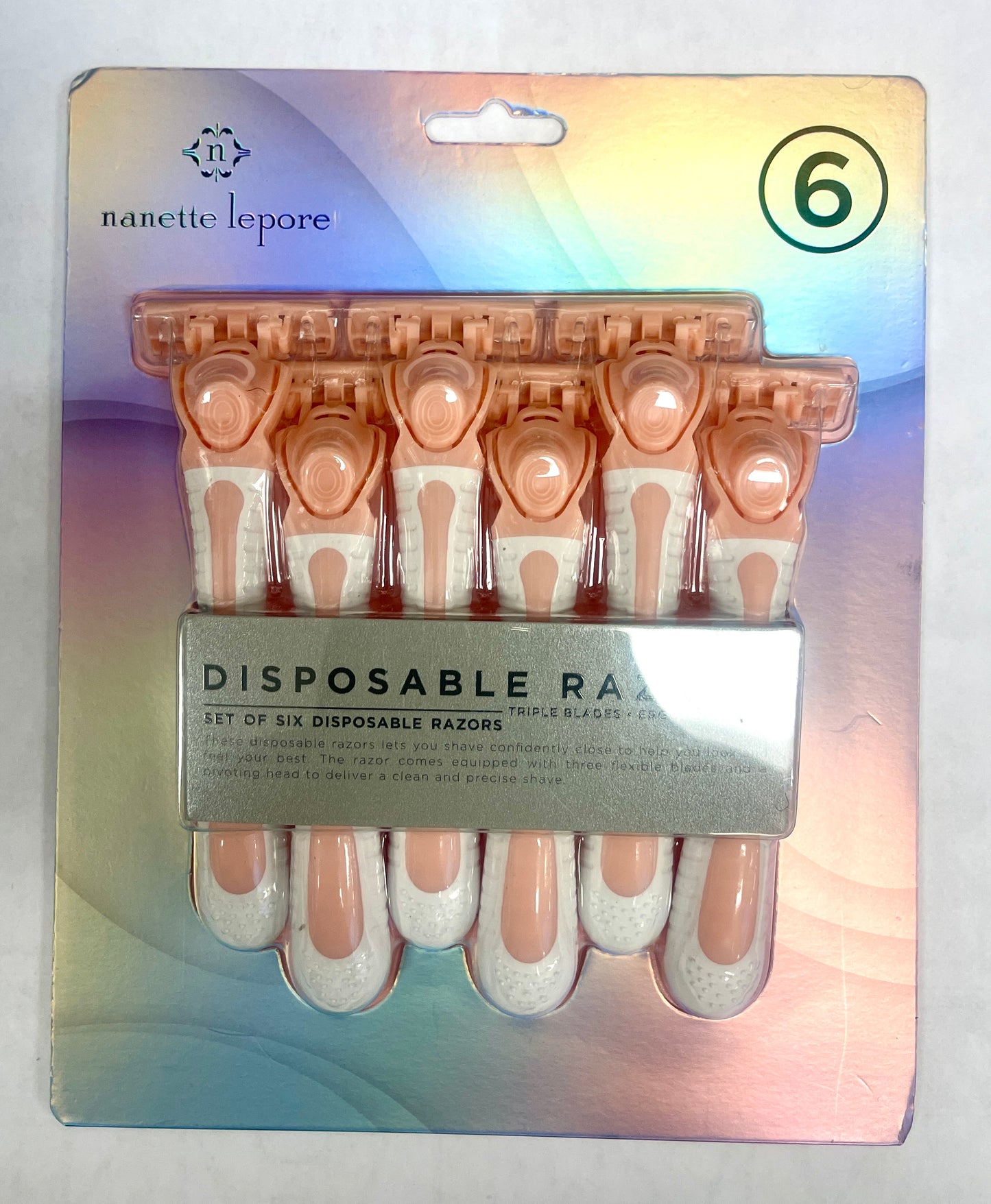 NANETTE LEPORE-Disposable Razors-6 pack