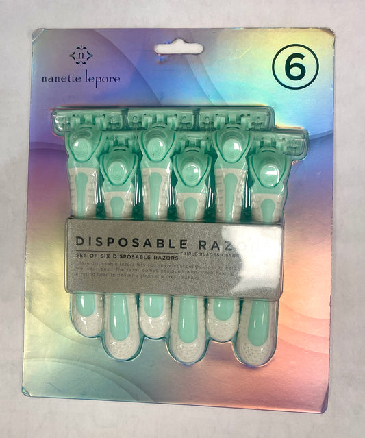 NANETTE LEPORE-Disposable Razors-6 pack