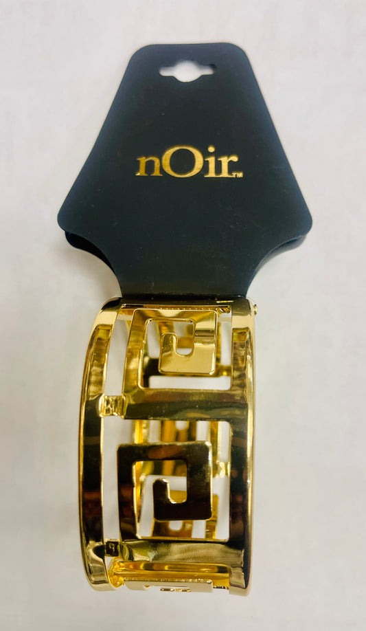 NOIR-GUESS-GOLD BANGLE