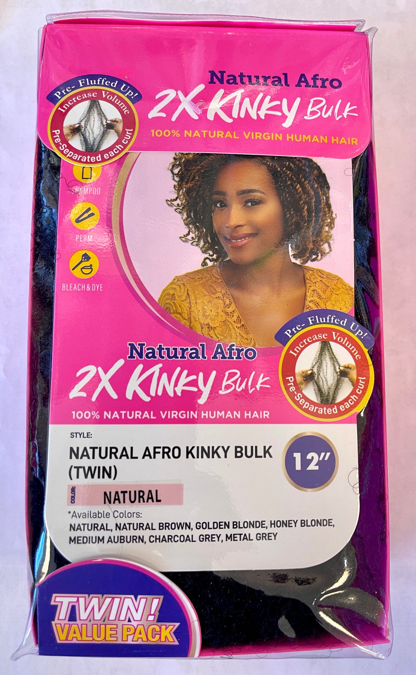 JANET-2X KINKY BULK-Natural Afro