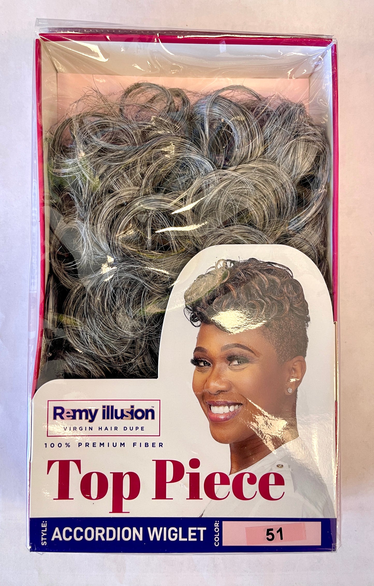 JANET-REMY-ILLUSION-TOP PIECE-ACCORDION WIGLET