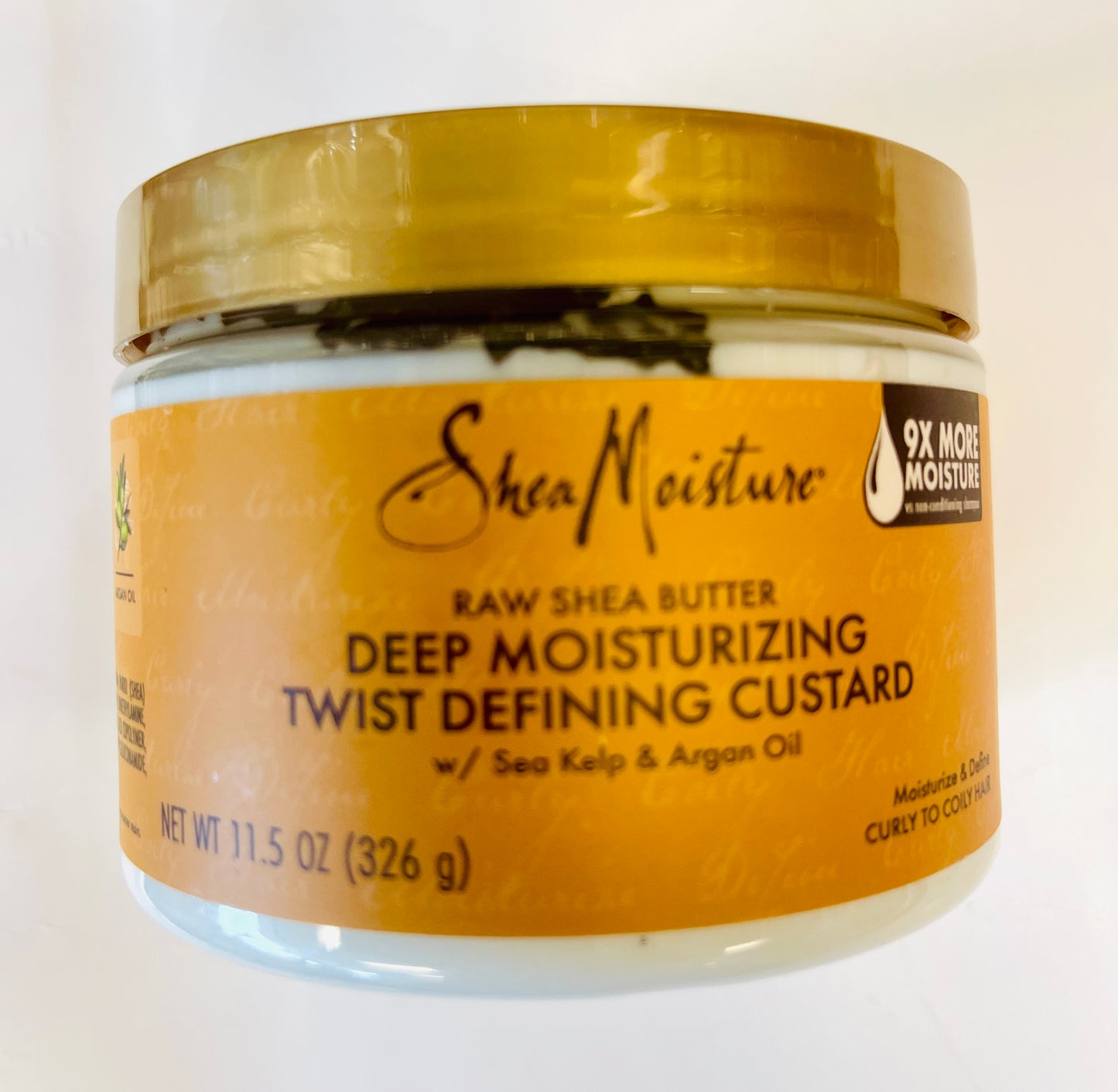 SHEA MOISTURE-RAW SHEA BUTTER-DEEP MOISTURIZING TWIST SDEFINING CUSTARD