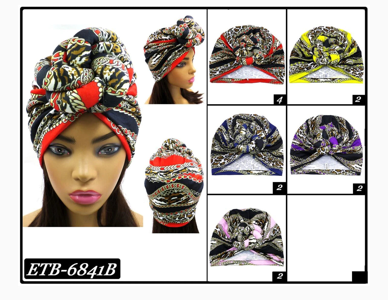 HAIR TURBAN-ASSORTED