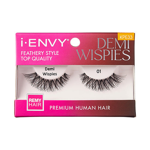 I.ENVY - DEMI WISPIES - FEATHERY STYLE HUMAN HAIR LASHES