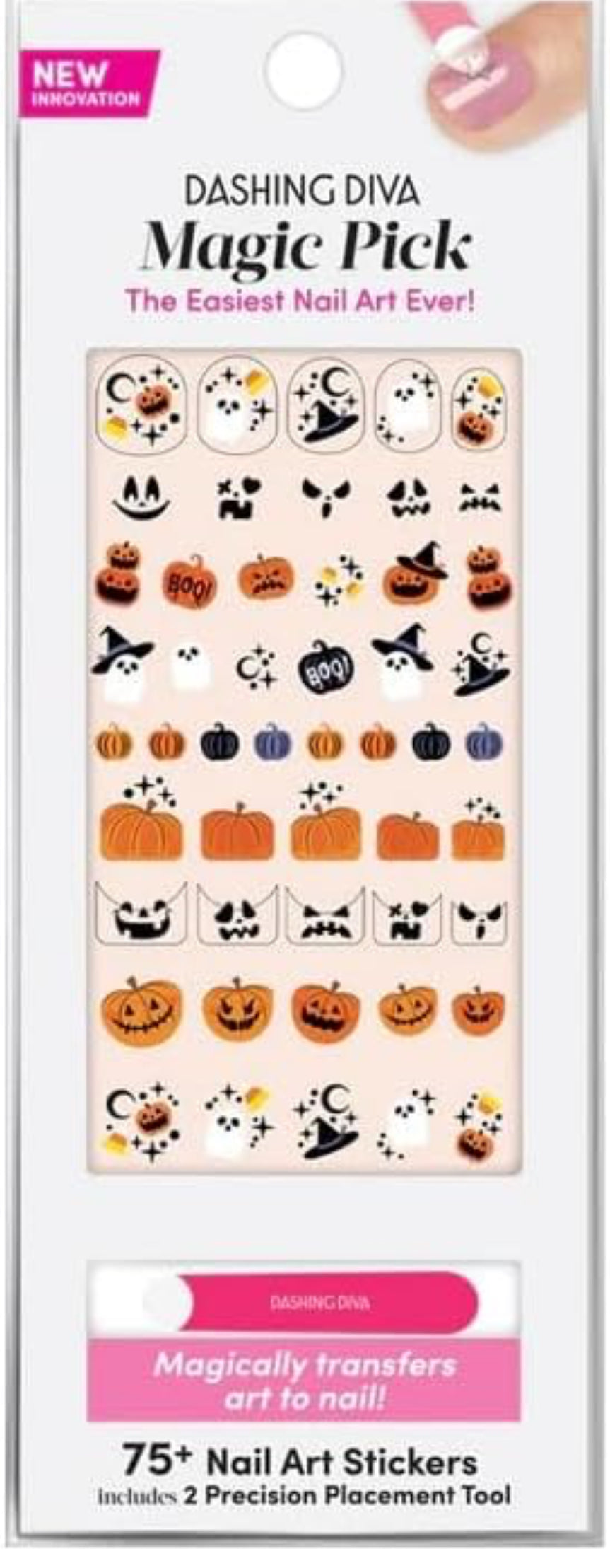 DASHING DIVA - Magic Pick - 50+ Nail Art Stickers