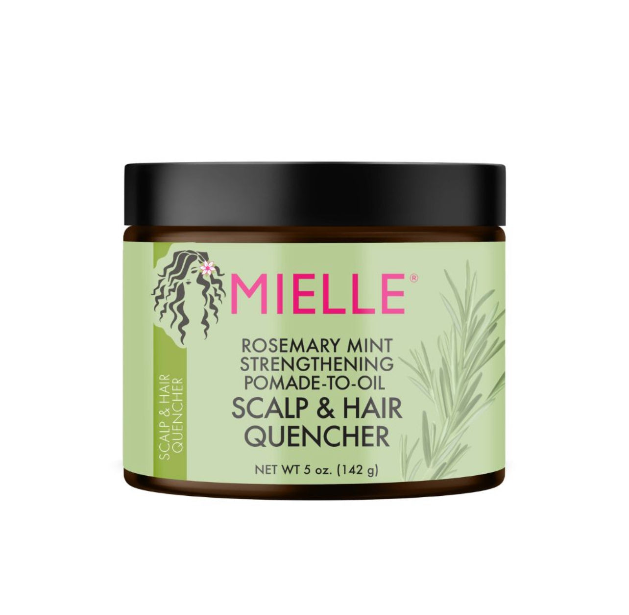 Mielle-Rosemary-Mint-Strengthening Pomade-to-oil-Scalp & hair quencher