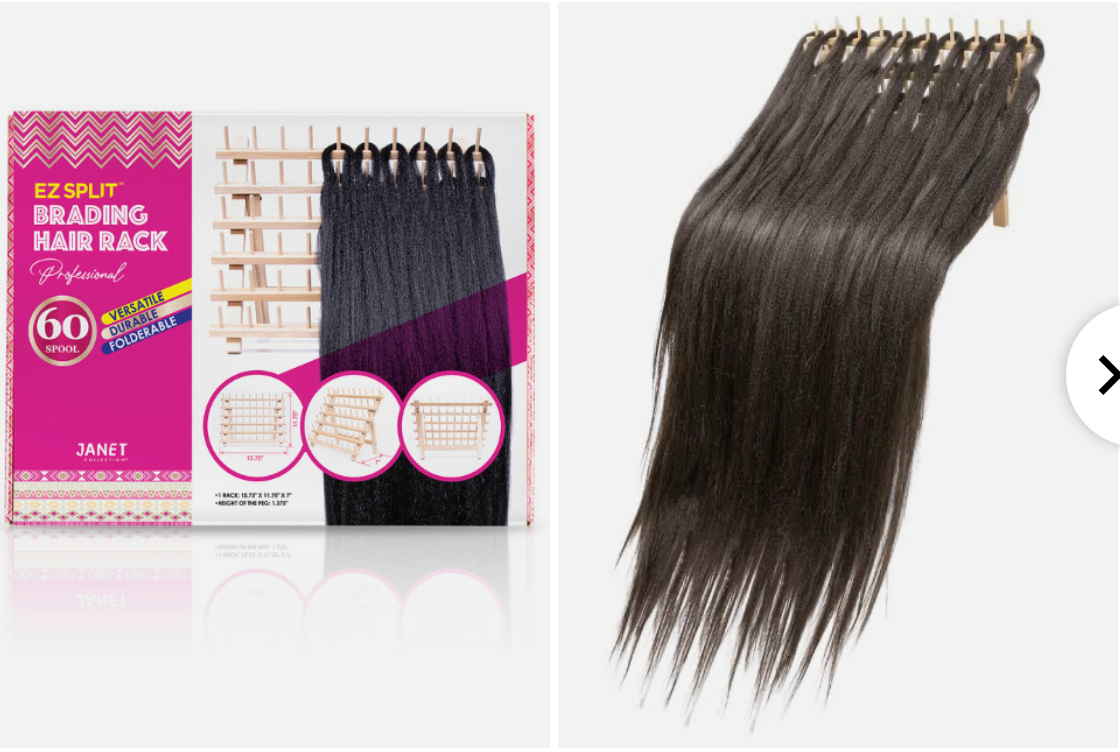EZ SPLIT - BRAIDING HAIR RACK - PROFESSIONAL