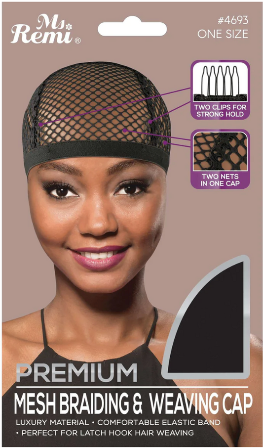 Ms Remi One Size Mesh Braiding & Weaving Cap