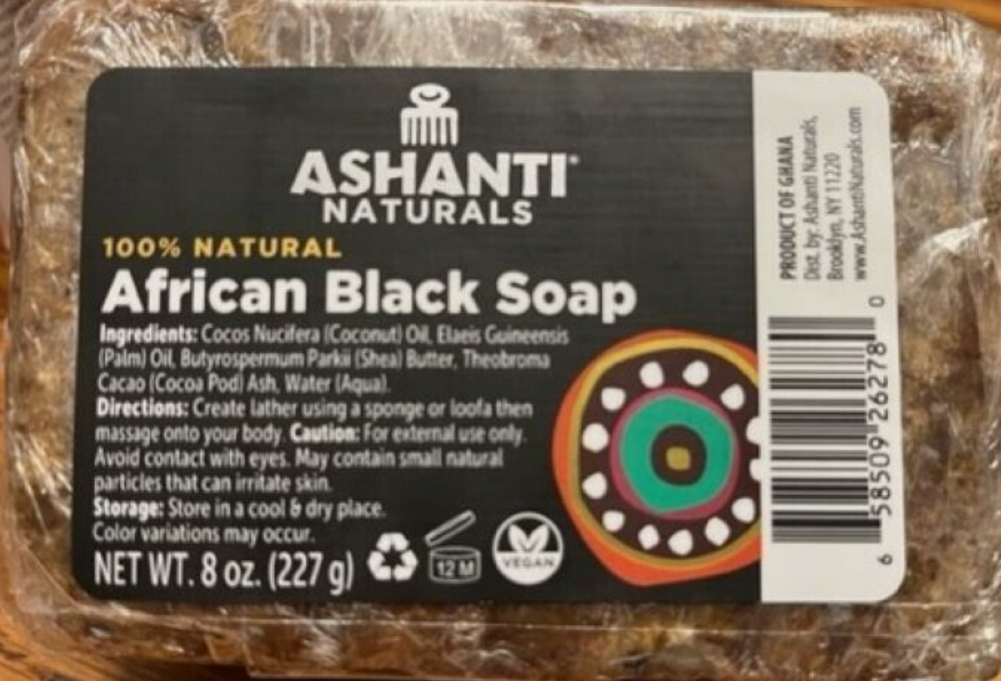 Ashanti Naturals-African Black Soap