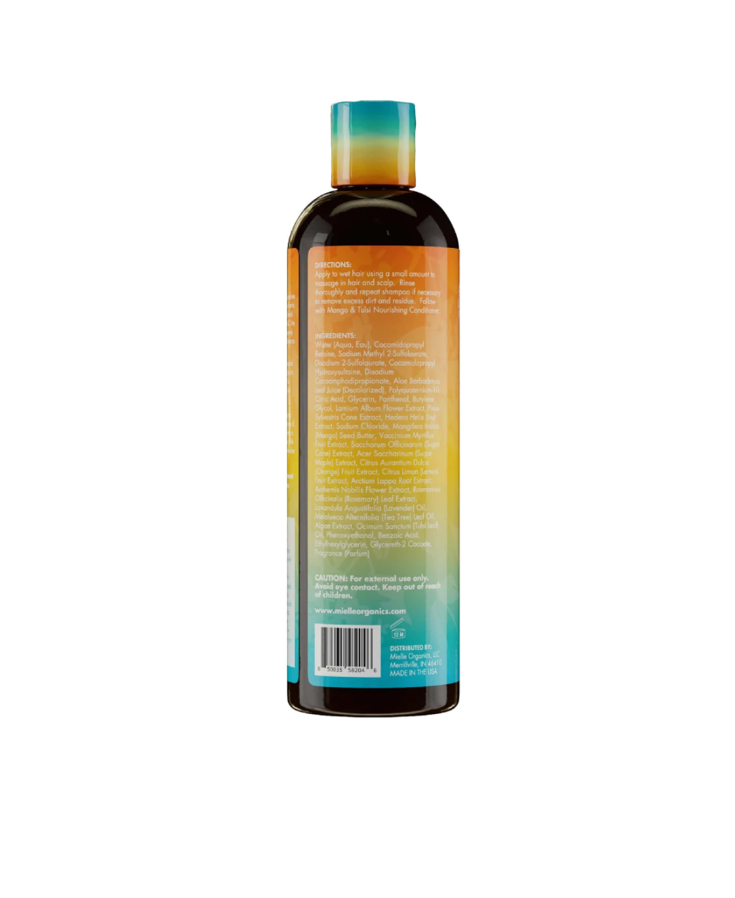 mielle-mango & tulsi-nourishing shampoo