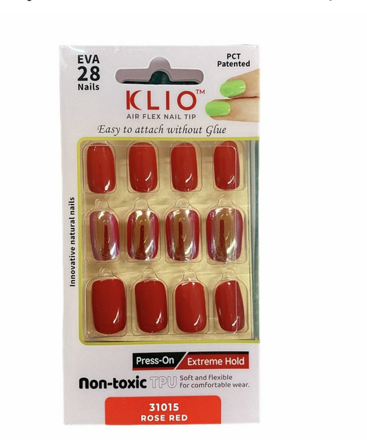 EVA-28-NAIL-ROSE RED-KLIO